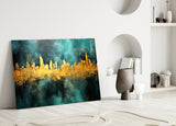 City Silhouette Glass Wall Art || Designer Collection.