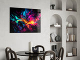 Color Bang Glass Wall Art || Designer Collection.