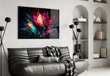 Color Explosion Glass Wall Art || Designer Collection.