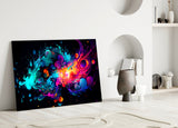 Colors of Space Glass Wall Art || Designer Collection.