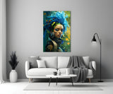 Cyberpunk Glass Wall Art || Designer Collection.