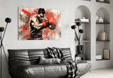 Boxing Glass Wall Art || Designer Collection.