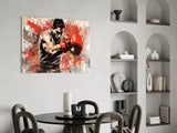 Boxing Glass Wall Art || Designer Collection.