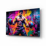 Boxing Glass Wall Art || Designer Collection.