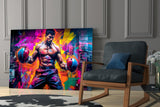 Boxing Glass Wall Art || Designer Collection.