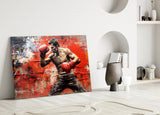 Boxing Glass Wall Art || Designer Collection.