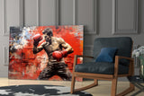 Boxing Glass Wall Art || Designer Collection.