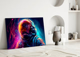 Astronaut Glass Wall Art || Designer Collection.