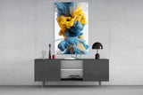 Color Explosion Glass Wall Art || Designer Collection.
