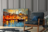 Istanbul Glass Wall Art || Designer Collection.