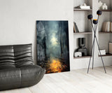 Into Mystery Glass Wall Art || Designer Collection.