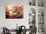 Dragon Glass Wall Art || Designer Collection.