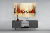 City Silhouette Glass Wall Art || Designer Collection.