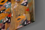 Klimt Style Glass Wall Art || Designer Collection.