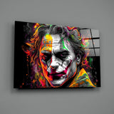 Joker Glass Wall Art || Designer Collection.