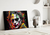 Joker Glass Wall Art || Designer Collection.