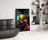 Neon Mice Glass Wall Art || Designer Collection.