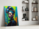 Hair Style Glass Wall Art || Designer Collection.