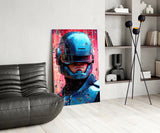 Robocop Glass Wall Art || Designer Collection.