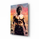 Lee Glasbild || Designer-Kollektion - 72x46 cm
