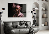 Tupac Glass Wall Art || Designer Collection.