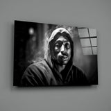 Tupac Glass Wall Art || Designer Collection.