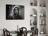 Tupac Glass Wall Art || Designer Collection.
