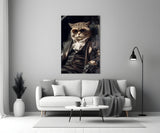 The Boss Glass Wall Art|| Designer's Collection.