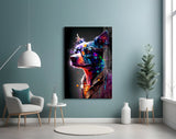 Dog Vogue Glass Wall Art|| Designer's Collection.