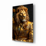 Lion Vogue || Collection du designer Impression Sur Verre