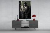 Mr. Inspector Glass Wall Art|| Designer's Collection.