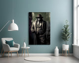 Mr. Inspector Glass Wall Art|| Designer's Collection.