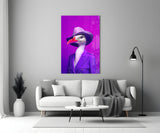 Bird Vogue Glass Wall Art|| Designer's Collection.