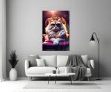 The Queen Glass Wall Art|| Designer's Collection.