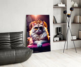 The Queen Glass Wall Art|| Designer's Collection.