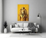 Little Prince  Glass Wall Art|| Designer's Collection.