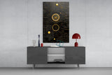 Ancient Sky Glass Wall Art|| Designer's Collection.