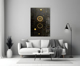 Ancient Sky Glass Wall Art|| Designer's Collection.