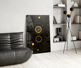 Ancient Sky Glass Wall Art|| Designer's Collection.