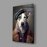 Dog Vogue Glass Wall Art|| Designer's Collection.