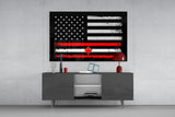 USA-Canada Flag Glass Wall Art || Designer Collection.