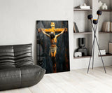 Cross Glass Wall Art || Designer Collection.