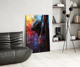 Cross Glass Wall Art || Designer Collection.