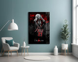 Jordan Glass Wall Art || Designer Collection.