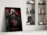 Jordan Glass Wall Art || Designer Collection.