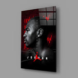 Jordan Glass Wall Art || Designer Collection.