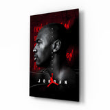 Jordan Glass Wall Art || Designer Collection.