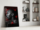 Jordan Glass Wall Art || Designer Collection.