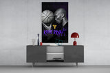 Kobe Bryant Glass Wall Art || Designer Collection.