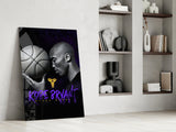Kobe Bryant Glass Wall Art || Designer Collection.